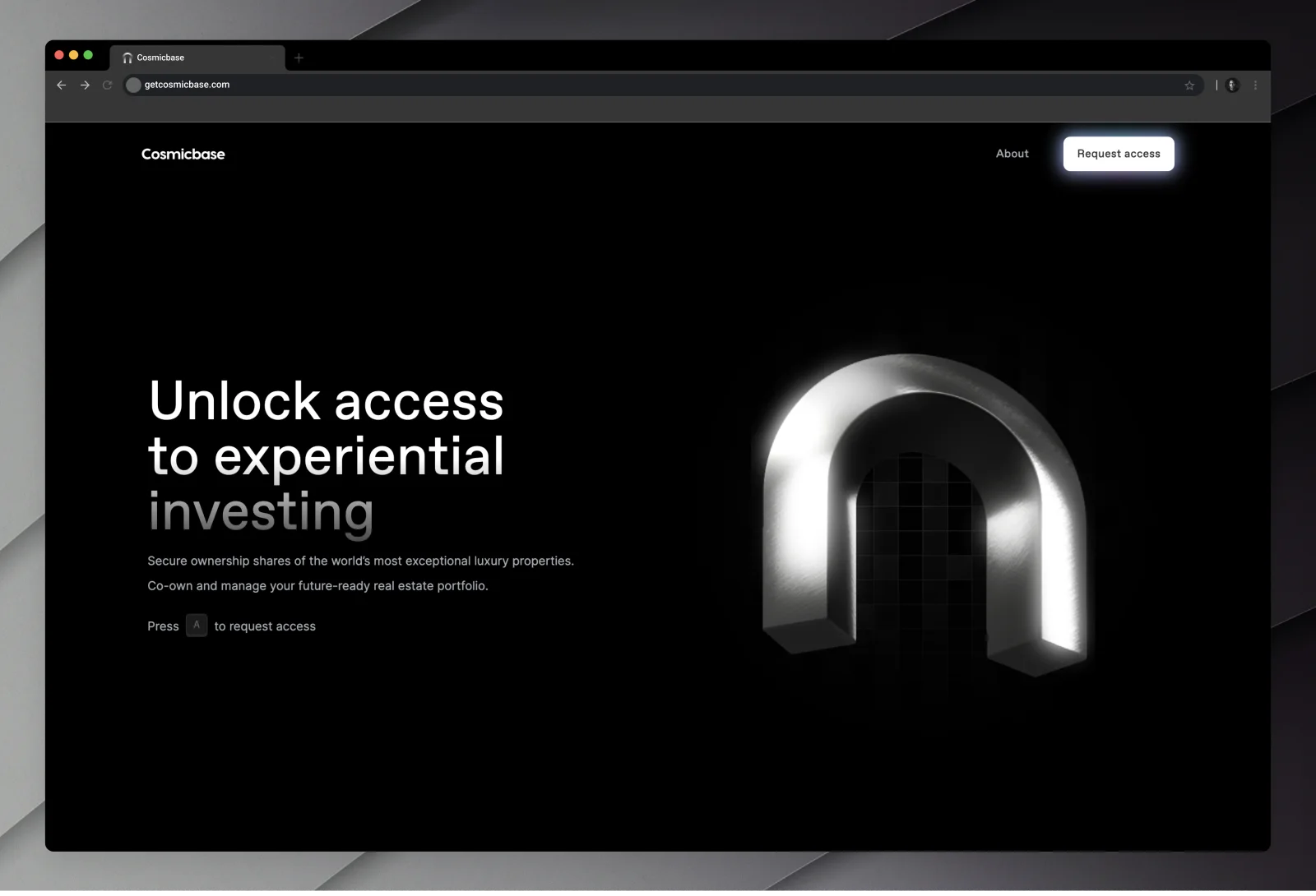 Cosmicbase project preview