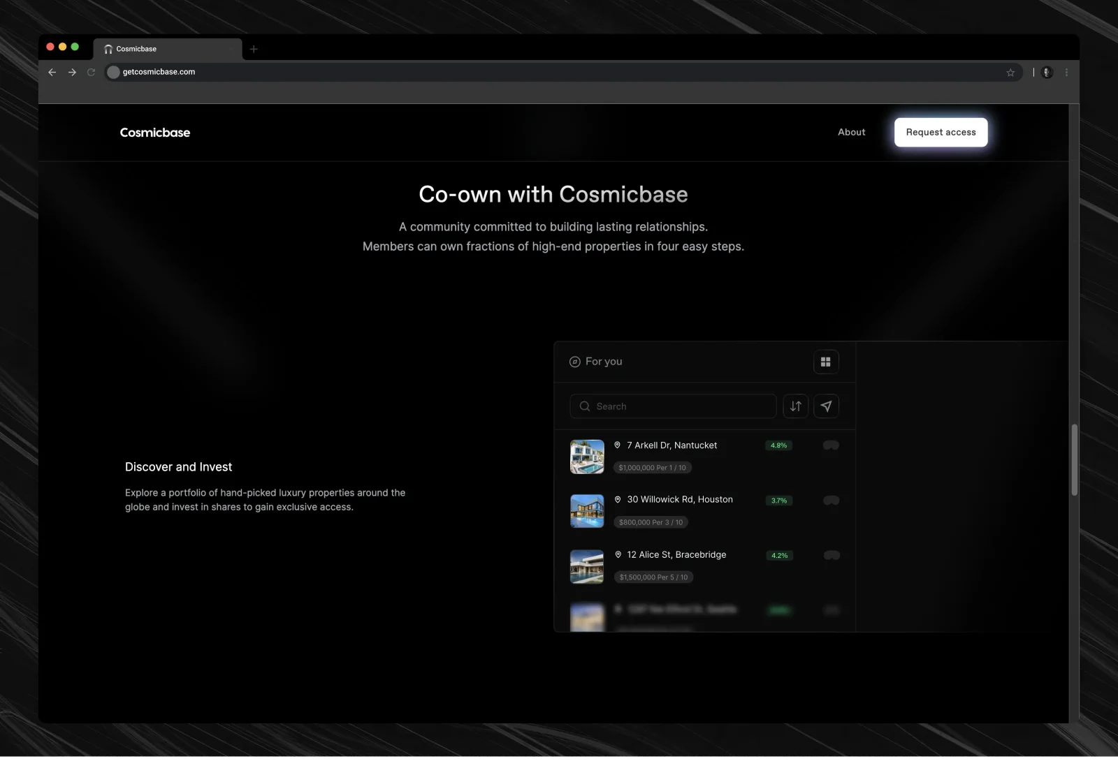 Cosmicbase design 3