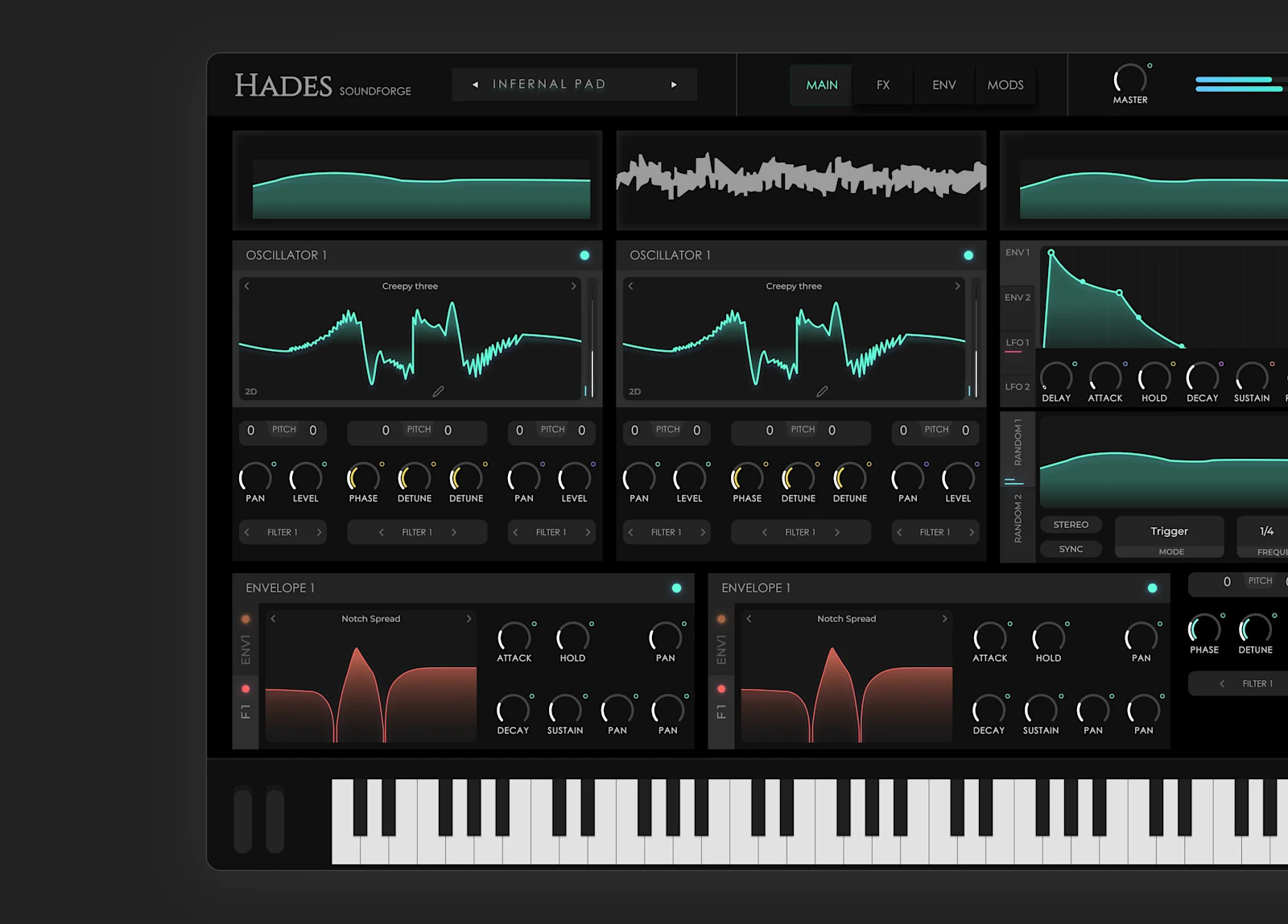 A VST interface in progress